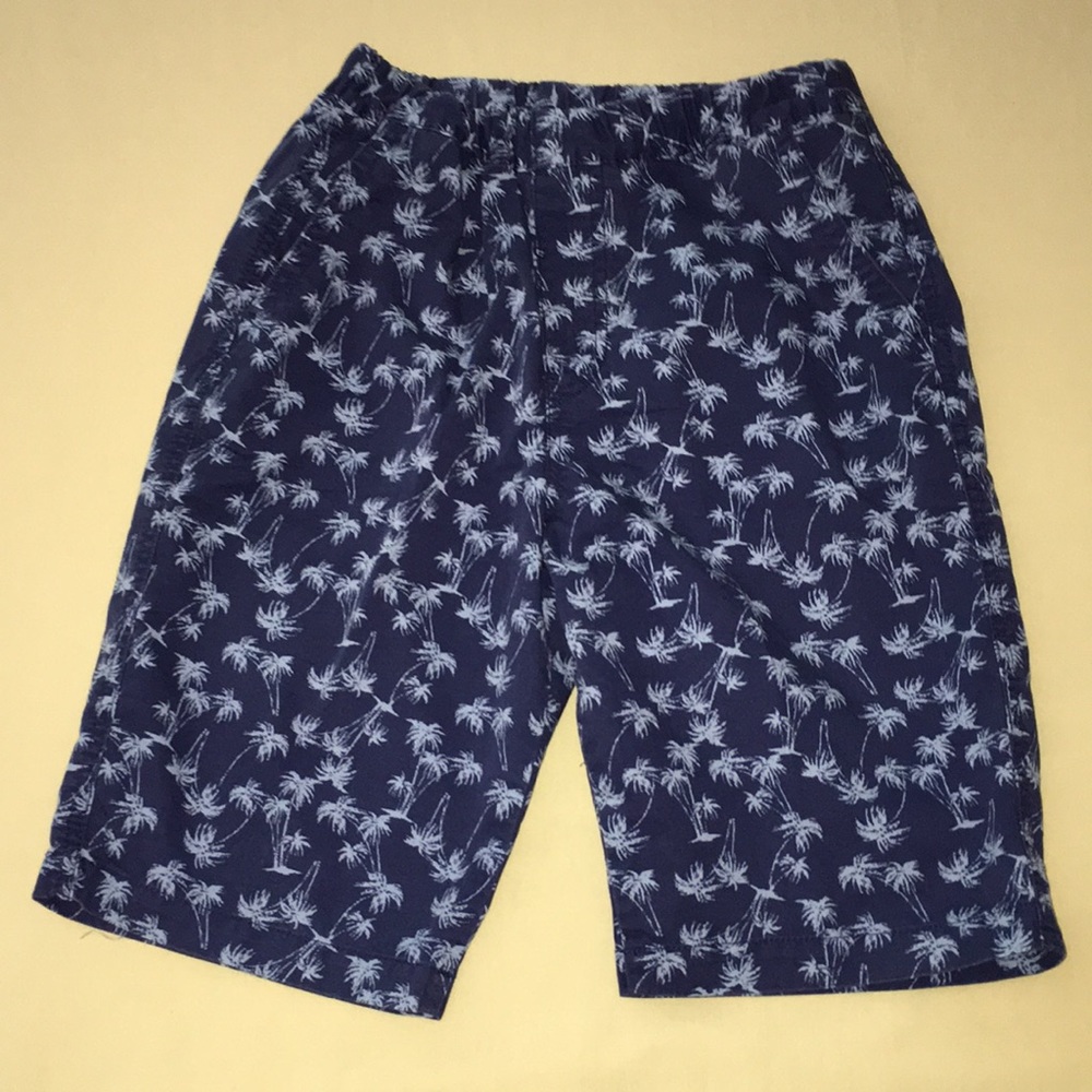 Uniqlo Tropical Printed Bermuda Shorts w/ Elastic Waistband